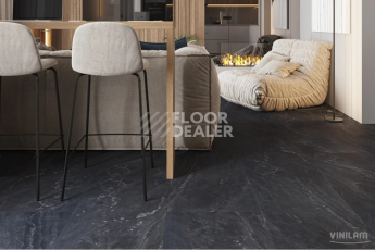 Ceramo Vinilam Stone 8 мм 91910 Неаполитанский Черный фото 4 | FLOORDEALER